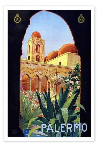 Italy – Palermo de Vintage Travel Collection