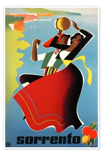 Italy – Sorrento de Vintage Travel Collection