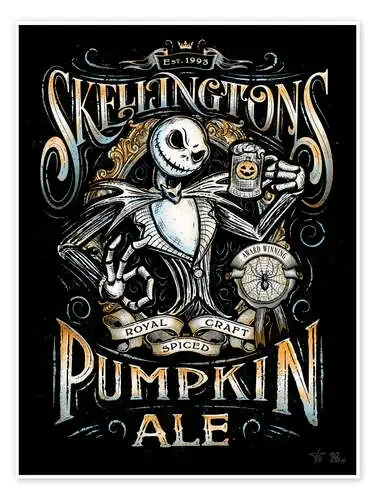 Jack Skellington‘s Ale de Barrett Biggers