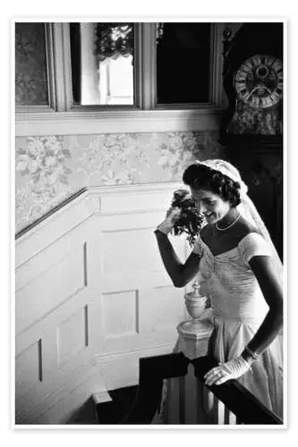 Jackie Kennedy at her wedding Everett Collection