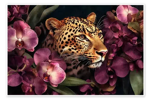 Jaguar Tropical Orchid Garden de Andrea Haase