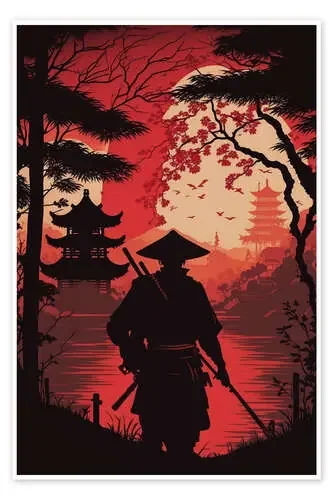 Japanese Samurai II de Durro Art