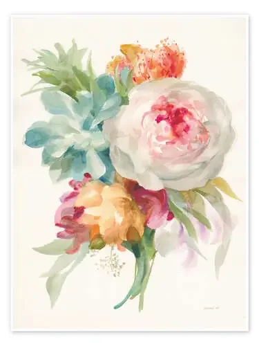 Jardín Bouquet I de Danhui Nai Wild Apple Graphics
