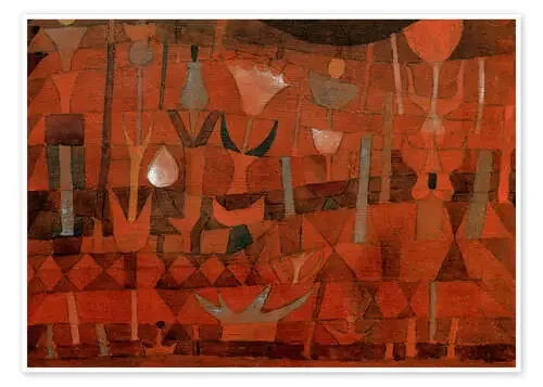 Jardín de flores indias de Paul Klee akg-images