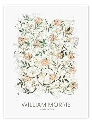 Jasmin de William Morris Exhibition Posters