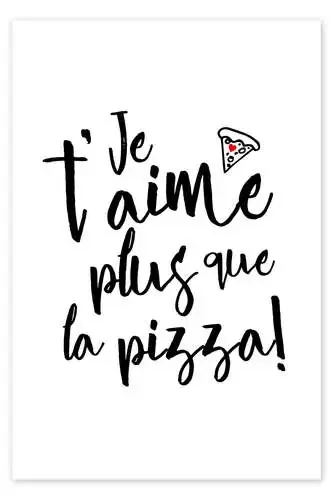 Je t´aime plus que la pizza de Ohkimiko
