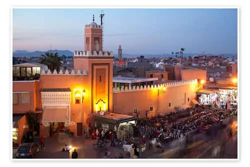 Jemaa El Fna, Marrakesh de Frank Fell Robert Harding