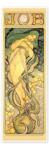 Job Study de Alfons Mucha Master Collection
