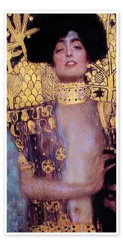 Judit I (detalle) de Gustav Klimt Master Collection