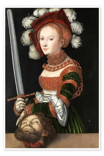 Judith con la cabeza de Holofernes de Lucas Cranach d.Ä. Master Collection