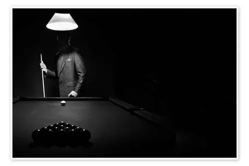 Jugadores de billar de Richard Wear Design Pics