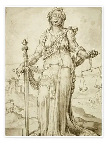 Justitia de Maerten van Heemskerck ARTOTHEK