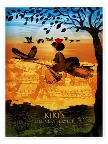KIKI’s Delivery Service (El servicio de correos de la bruja) de Albert Cagnef