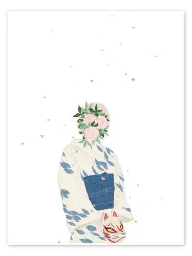 Kitsune – Japanese Peony de Duong Tu Tran