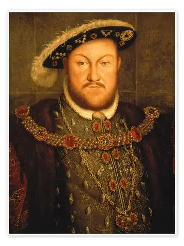 König Heinrich VIII. von England. de Hans Holbein d.J. ARTOTHEK