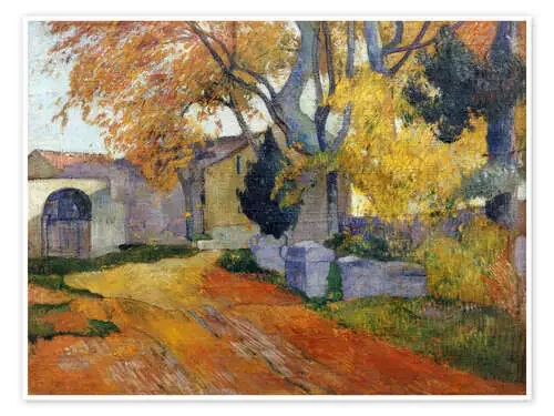 L‘Allee des Alyscamps de Paul Gauguin Bridgeman Images
