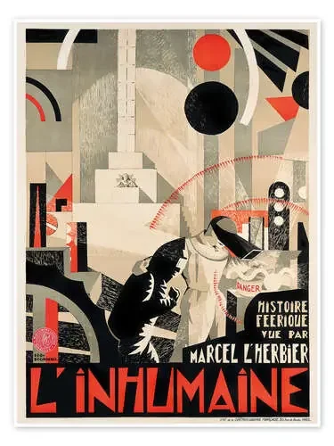 L‘Inhumaine, 1924 de Georges Djo-Bourgeois Bridgeman Images