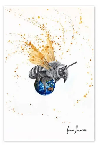 La abeja del mundo de Ashvin Harrison