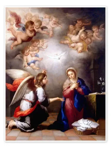 La Anunciación de Bartolomé Esteban Murillo Master Collection