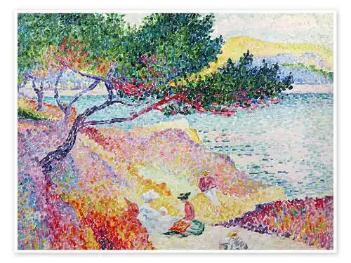 La bahía de Cavalière de Henri-Edmond Cross Bridgeman Images