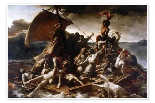 La balsa de la Medusa de Theodore Gericault Master Collection
