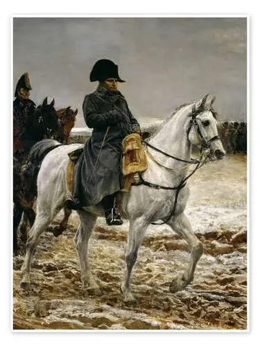 La campaña de Francia de 1814 (detalle) de Jean-Louis Ernest Meissonier akg-images