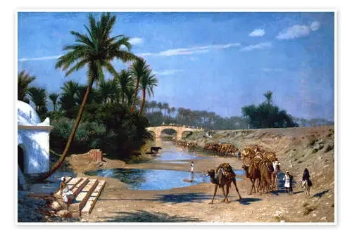 La caravana de Jean-Léon Gérôme Bridgeman Images