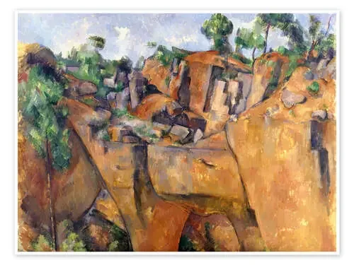 La carriere de Bibemus de Paul Cézanne Master Collection