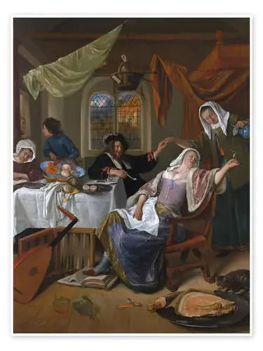 La casa disoluta de Jan Havicksz. Steen Master Collection