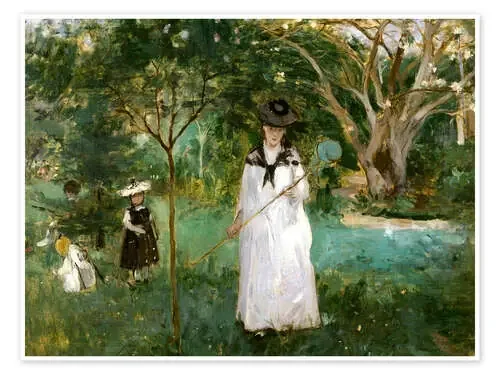 La chasse aux papillons de Berthe Morisot akg-images