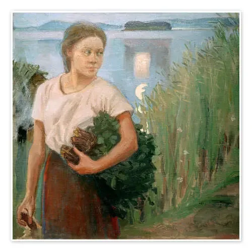 La chica de la sauna de Akseli Gallen-Kallela akg-images