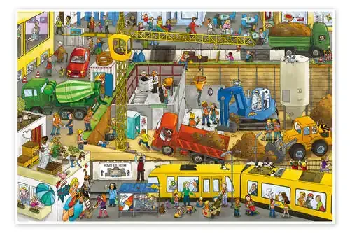 La ciudad en obras de Wimmelbuchverlag