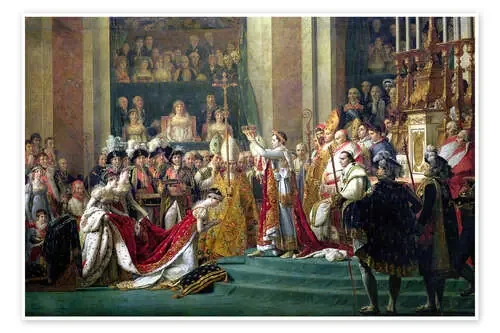 La consagración de Napoleón de Jacques-Louis David Bridgeman Images