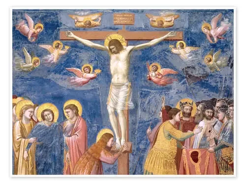 La crucifixión de Giotto di Bondone akg-images