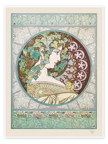 La Hiedra de Alfons Mucha Master Collection