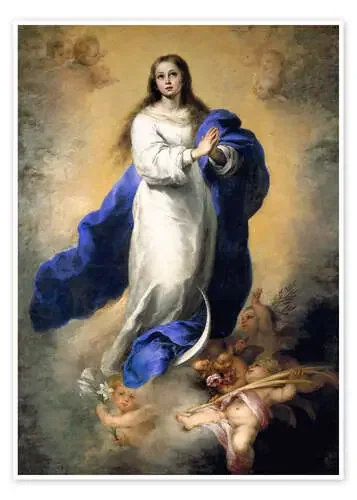 La Inmaculada del Escorial de Bartolomé Esteban Murillo Master Collection