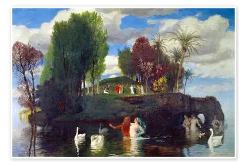 La isla de la vida de Arnold Böcklin ARTOTHEK