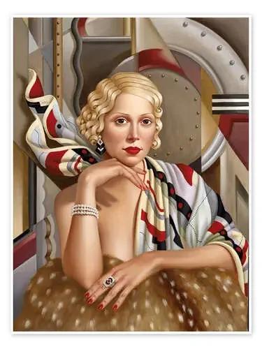 La mujer en seda de Catherine Abel Bridgeman Images