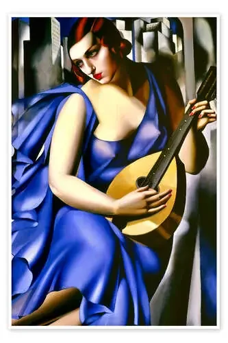 La músico de Tamara de Lempicka
