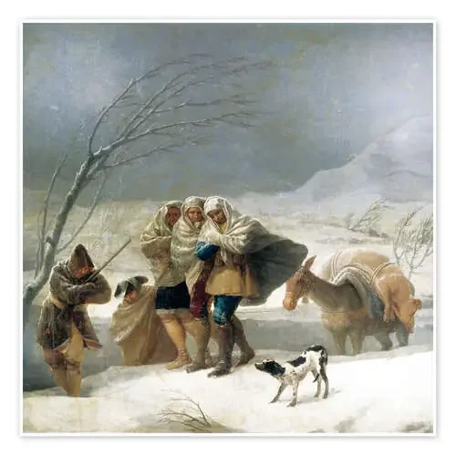 La nevada de Francisco José de Goya Master Collection