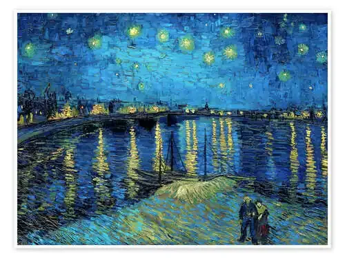 La noche estrellada sobre el Ródano de Vincent van Gogh Master Collection