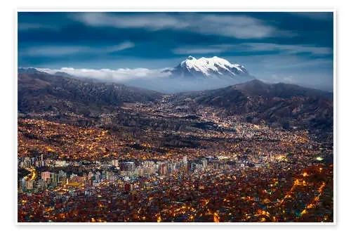 La Paz Night de Michael Breitung
