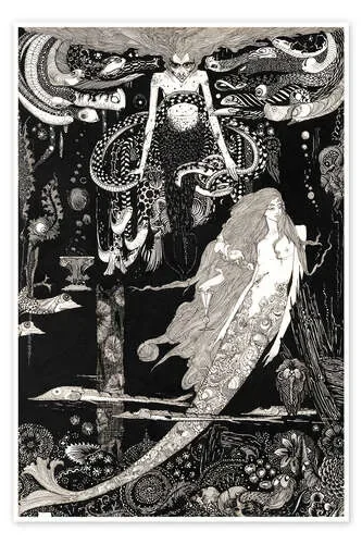 La pequeña sirenita de Harry Clarke Master Collection