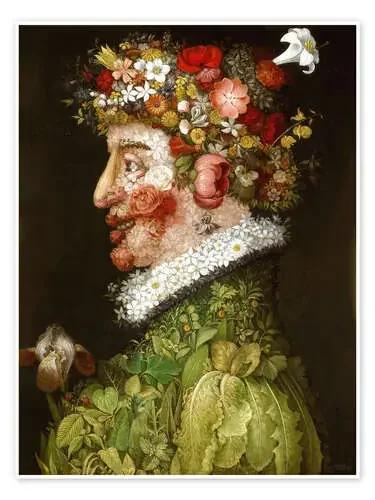 La primavera, 1563 de Giuseppe Arcimboldo Master Collection