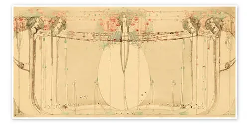 La reina de las reinas de Margaret MacDonald Mackintosh Bridgeman Images