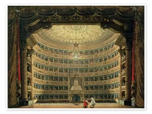 La Scala de Italian School Bridgeman Images