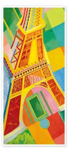 La torre Eiffel, 1926 de Robert Delaunay Master Collection