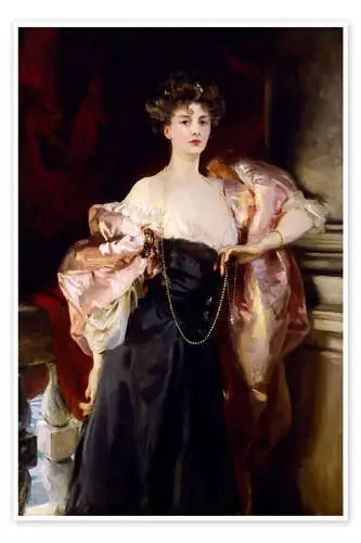 Lady Helen Vincent, vizcondesa de d‘Abernon de John Singer Sargent Master Collection