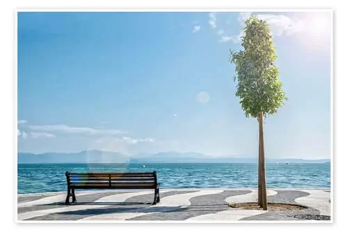 Lago de Garda con los Alpes en el horizonte Editors Choice