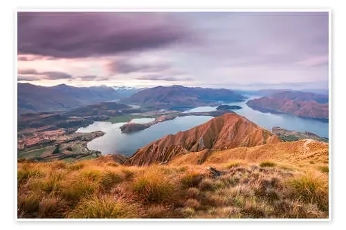 Lago Wanaka, Nueva Zelanda de Matteo Colombo